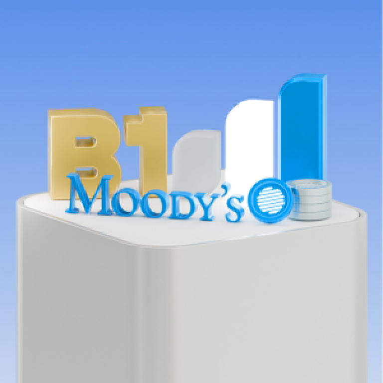 International Recognition - Moody’s Ratings has upgraded ASIA ALLIANCE BANK’s rating to B1