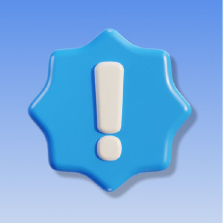 Notification on the need to update personal data